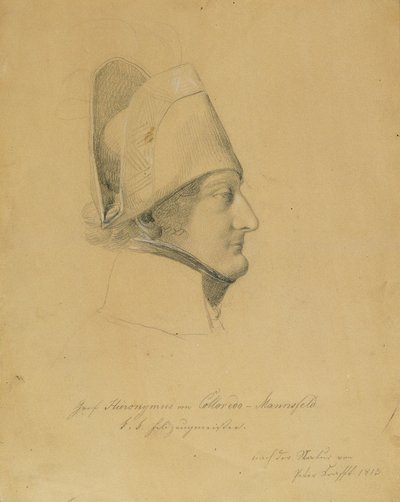 Count Hieronymus von Colloredo-Mannsfeld by Johann Peter Krafft