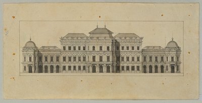 Study for the Upper Belvedere by Johann Peter Krafft
