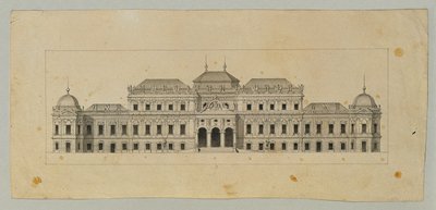 Study for the Upper Belvedere by Johann Peter Krafft