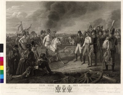 The Victory at Leipzig by Johann Peter Krafft