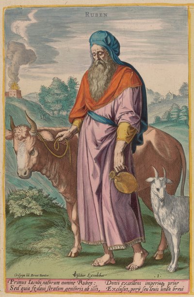 Ruben, c. 1585 by Johann Sadeler I