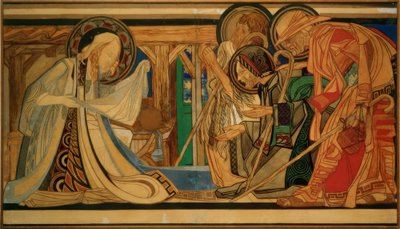 Adoration of the Shepherds by Johan Thorn Prikker