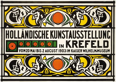 Hollandische Kunstausstellung, 1903 by Johan Thorn Prikker