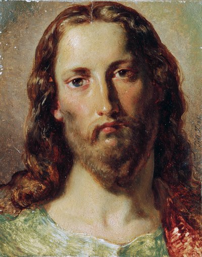 Head of Christ by Johann  Till der Jüngere