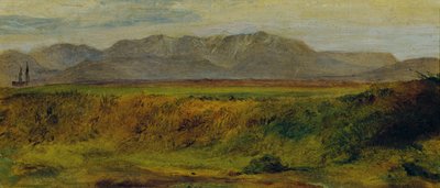 Landscape with Rax Massif by Johann  Till der Jüngere