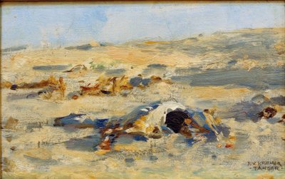 The Desert near Tangier by Johann Victor Krämer