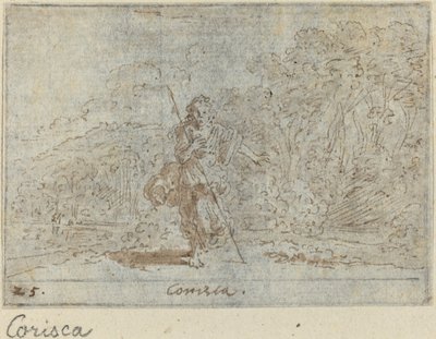 Corisca, 1640 by Johann Wilhelm Baur
