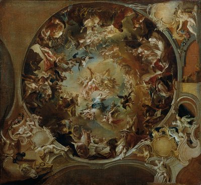 Assumption of Mary by Johann Wolfgang Baumgartner