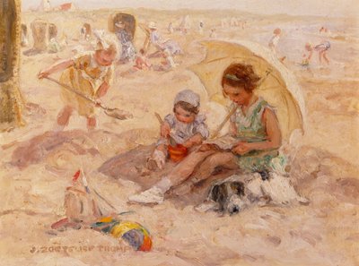 Beach Pleasure by Johann Zoetelief Tromp