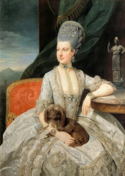 Marie Christine of Austria by Johan Joseph Zoffany