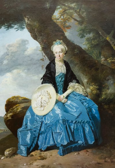 Mrs Oswald by Johann Zoffany