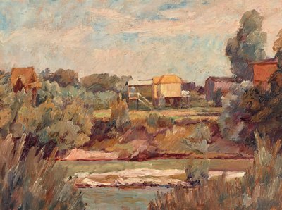 Near Klosterneuburg by Johanna Kampmann Freund