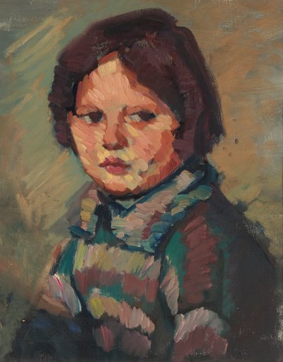 Child Portrait by Johanna Kampmann Freund