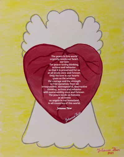 Angel of Peace of Rosental by Johanna Thier