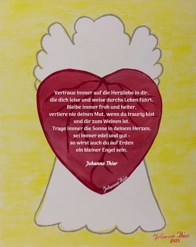 Rosentaler Comfort Angel by Johanna Thier