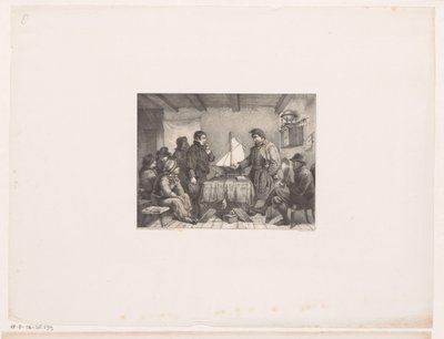 Payment of the Ship Boys by Johannes Christiaan d