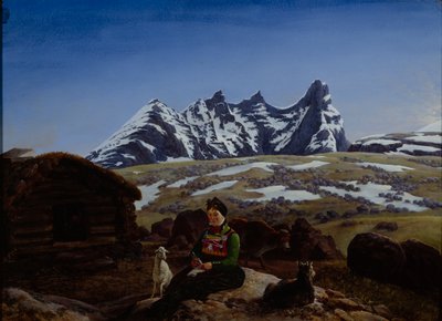 Store Skagastolstind by Johannes Flintoe