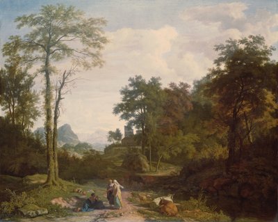 Arcadian Landscape by Johannes Glauber