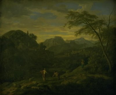 Southern Mountain Scenery by Johannes Glauber