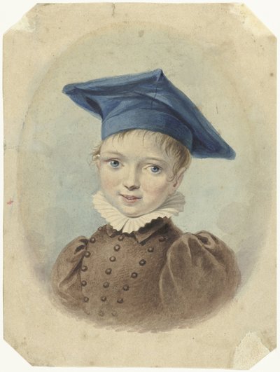 Boy with a Blue Beret by Johannes Hari (I)