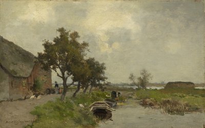 Washing Clothes by Johannes Hendrik Weissenbruch
