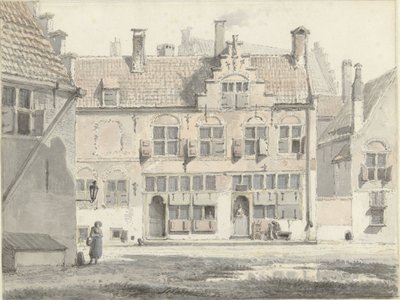 Houses in Amersfoort by Johannes Jelgerhuis