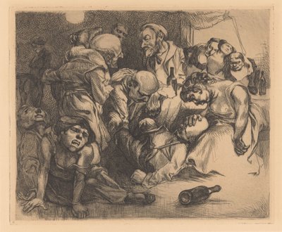 Drinking Party by Johannes Josephus Aarts