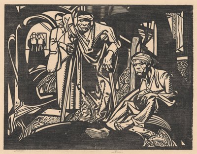 Wounded in a Church by Johannes Josephus Aarts