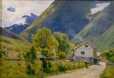 Oie, Nordangsdal by Johannes Martin Grimelund
