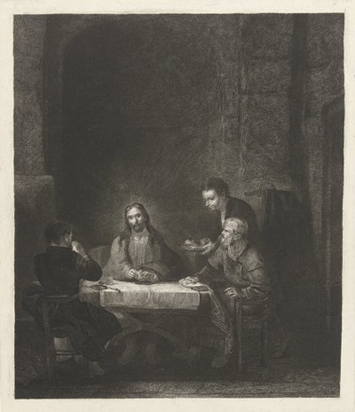 Supper at Emmaus by Johannes Pieter de Frey