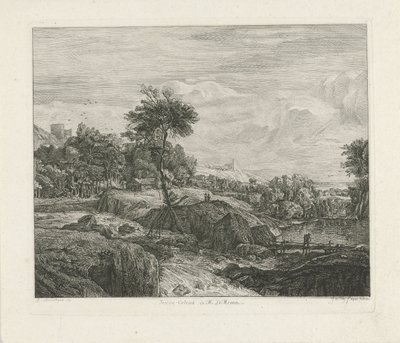 Rocky Landscape by Johannes Pieter de Frey