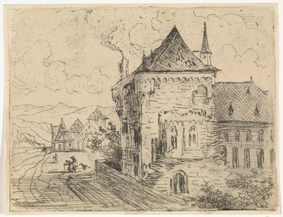 Building in Boppard by Johannes Tavenraat