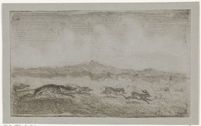 Hare Hunt by Johannes Tavenraat