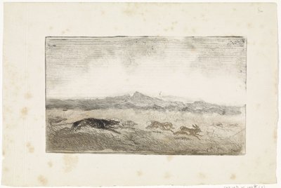 Hare Hunt by Johannes Tavenraat