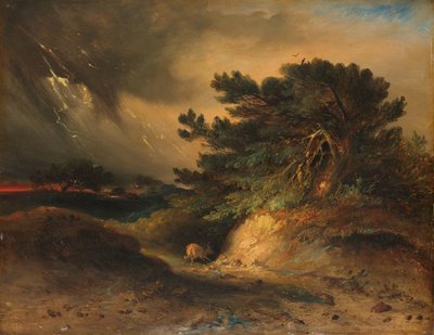 The Thunderstorm by Johannes Tavenraat