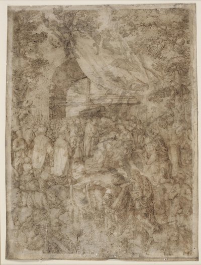 Adoration of the Magi by Johannes Wierix