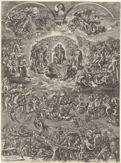 Last Judgment by Johannes Wierix