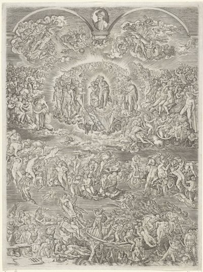 The Last Judgment by Johannes Wierix