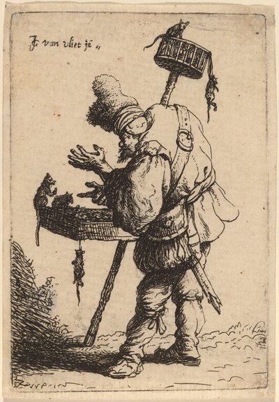 The Rat Catcher by Johannes van Vliet