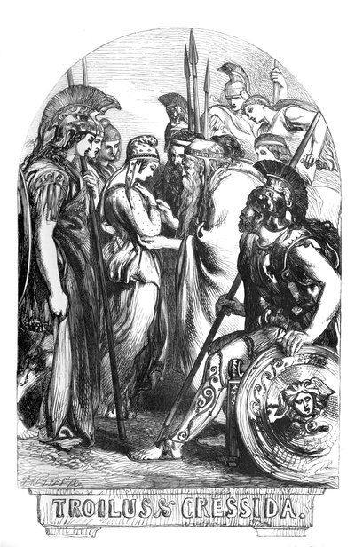 Troilus and Cressida by John (after) Gilbert