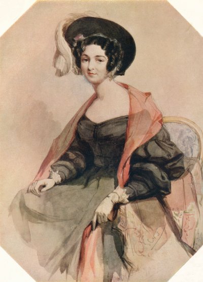 Portrait of a Lady by John Absolon