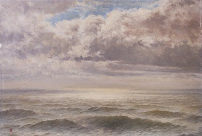 A Silver Sea, South Devon, c.1883 by John Anderson