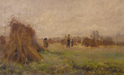 Harvest Scene, 1885-99 by John Anderson