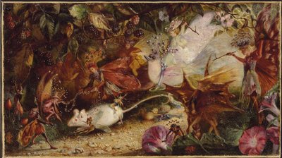 The Chase of the White Mouse by John Anster Fitzgerald