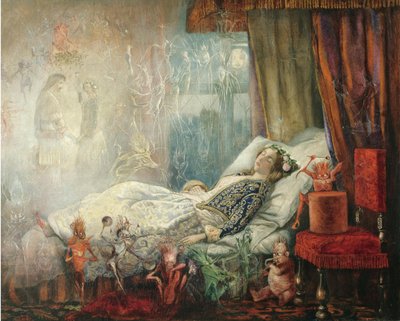 The Dream After the Masked Ball by John Anster Fitzgerald