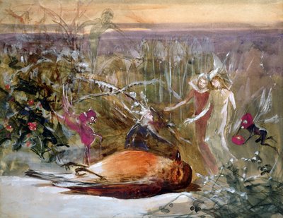Who Killed Cock Robin by John Anster Fitzgerald
