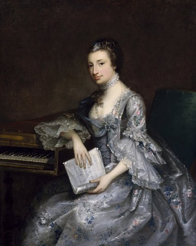 Sarah Harding, 1730-87 by John Astley