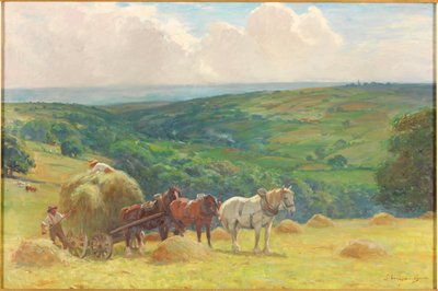 Haymaking by John Atkinson