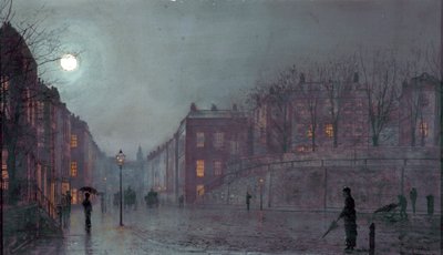 A View of Hampstead, London, 1882 by John Atkinson Grimshaw
