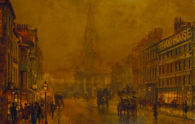 Blackman Street, Borough by John Atkinson Grimshaw